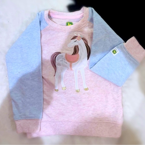 John Deere Girl’s Crewneck - Picture 1 of 3